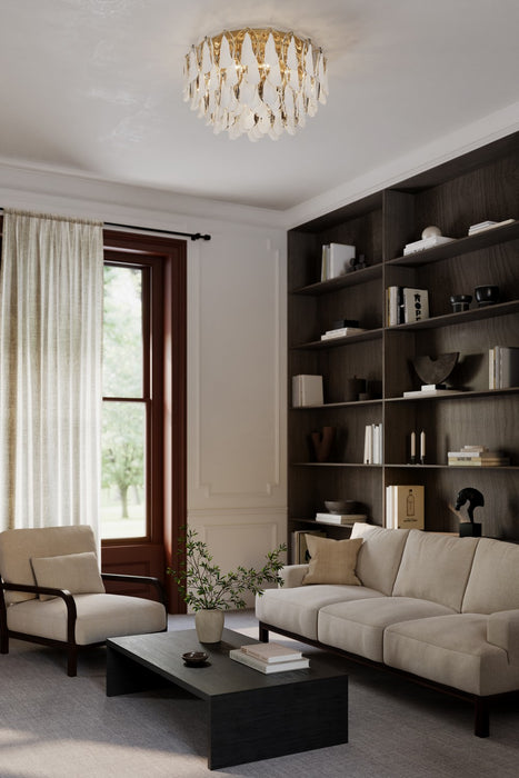 Metropolitan - N3477-732 - 11 Light Flush Mount - Verla Crest - Legacy Brass