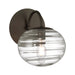 Metropolitan - N3501-860 - One Light Bath Sconce - Lenora - Dark Bronze