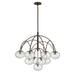 Metropolitan - N3508-860 - 13 Light Chandelier - Lenora - Dark Bronze