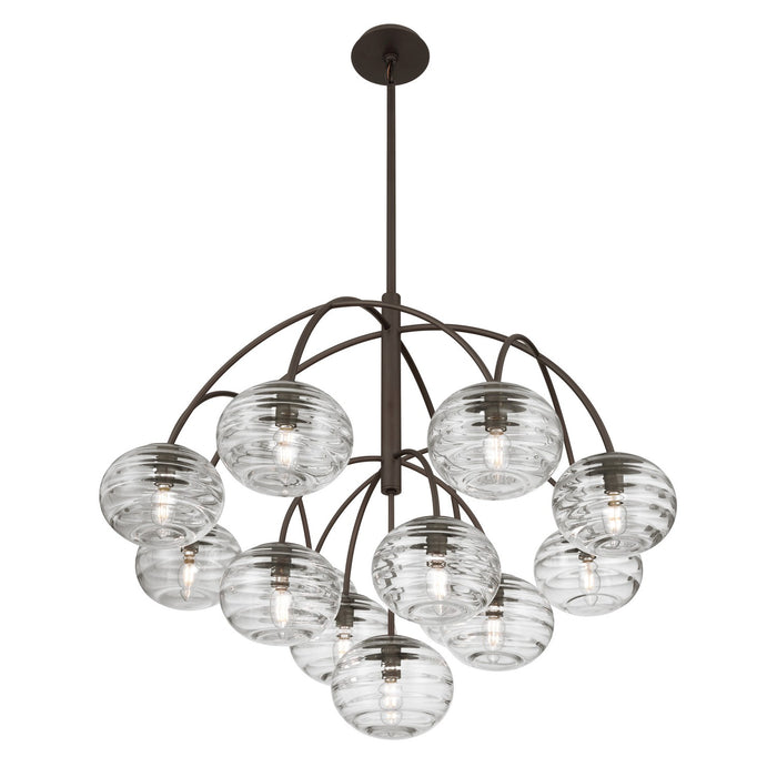 Metropolitan - N3508-860 - 13 Light Chandelier - Lenora - Dark Bronze
