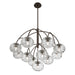 Metropolitan - N3508-860 - 13 Light Chandelier - Lenora - Dark Bronze