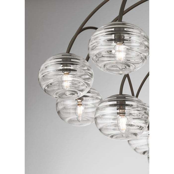 Metropolitan - N3508-860 - 13 Light Chandelier - Lenora - Dark Bronze