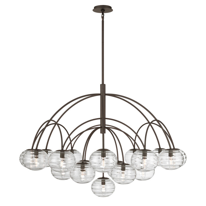 Metropolitan - N3509-860 - 19 Light Chandelier - Lenora - Dark Bronze