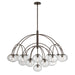 Metropolitan - N3509-860 - 19 Light Chandelier - Lenora - Dark Bronze