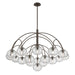 Metropolitan - N3509-860 - 19 Light Chandelier - Lenora - Dark Bronze