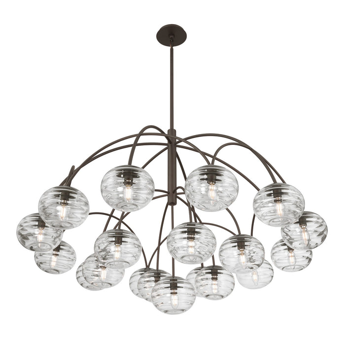Metropolitan - N3509-860 - 19 Light Chandelier - Lenora - Dark Bronze