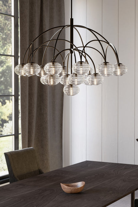 Metropolitan - N3509-860 - 19 Light Chandelier - Lenora - Dark Bronze
