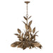 Metropolitan - N3526-736 - Six Light Chandelier - Seraphine - Weathered Gold