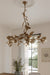 Metropolitan - N3527-736 - 11 Light Linear Chandelier - Seraphine - Weathered Gold