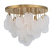 Metropolitan - N3675-732 - Five Light Flush Mount - Velisse - Legacy Brass