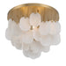 Metropolitan - N3675-732 - Five Light Flush Mount - Velisse - Legacy Brass