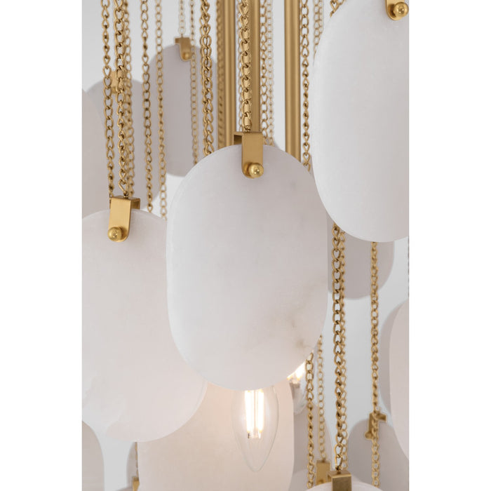 Metropolitan - N3678-732 - Eight Light Pendant - Velisse - Legacy Brass