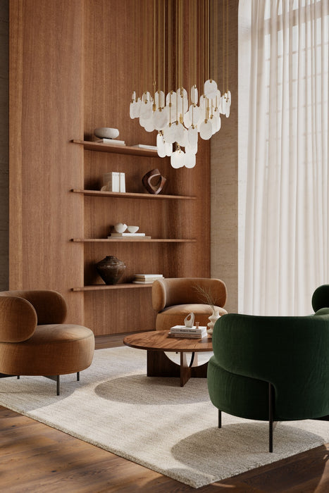 Metropolitan - N3678-732 - Eight Light Pendant - Velisse - Legacy Brass