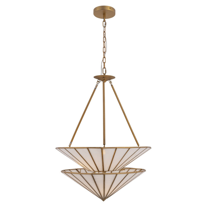 Metropolitan - N5623-732 - Three Light Pendant - Jaxen - Legacy Brass