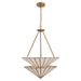 Metropolitan - N5623-732 - Three Light Pendant - Jaxen - Legacy Brass