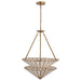 Metropolitan - N5623-732 - Three Light Pendant - Jaxen - Legacy Brass
