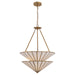 Metropolitan - N5623-732 - Three Light Pendant - Jaxen - Legacy Brass