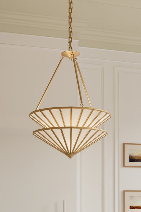 Metropolitan - N5623-732 - Three Light Pendant - Jaxen - Legacy Brass