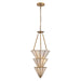 Metropolitan - N5625-732 - Five Light Pendant - Jaxen - Legacy Brass
