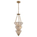 Metropolitan - N5625-732 - Five Light Pendant - Jaxen - Legacy Brass