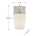 Savoy House - 9-6030-1-SN - One Light Wall Sconce - Octave - Satin Nickel