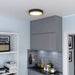 Vaxcel - C0342 - LED Flush Mount - Northgate - Matte Black/Satin Gold