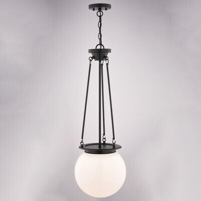 Vaxcel - P0447 - One Light Pendant - Kent - Matte Black