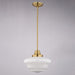 Vaxcel - P0452 - One Light Pendant - Eastgate - Antique Gold