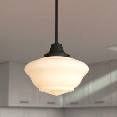 Vaxcel - P0453 - One Light Pendant - Eastgate - Matte Black