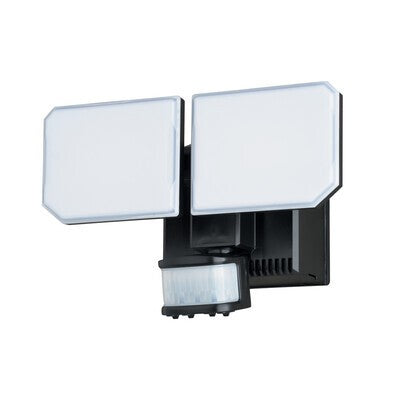 Vaxcel - T0788 - LED Outdoor Motion Sensor Security Flood Light - Outdoor Security - Black