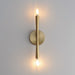 Maxim - 24620SBR - Two Light Wall Sconce - Rome - Satin Brass