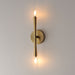 Maxim - 24620SBR - Two Light Wall Sconce - Rome - Satin Brass