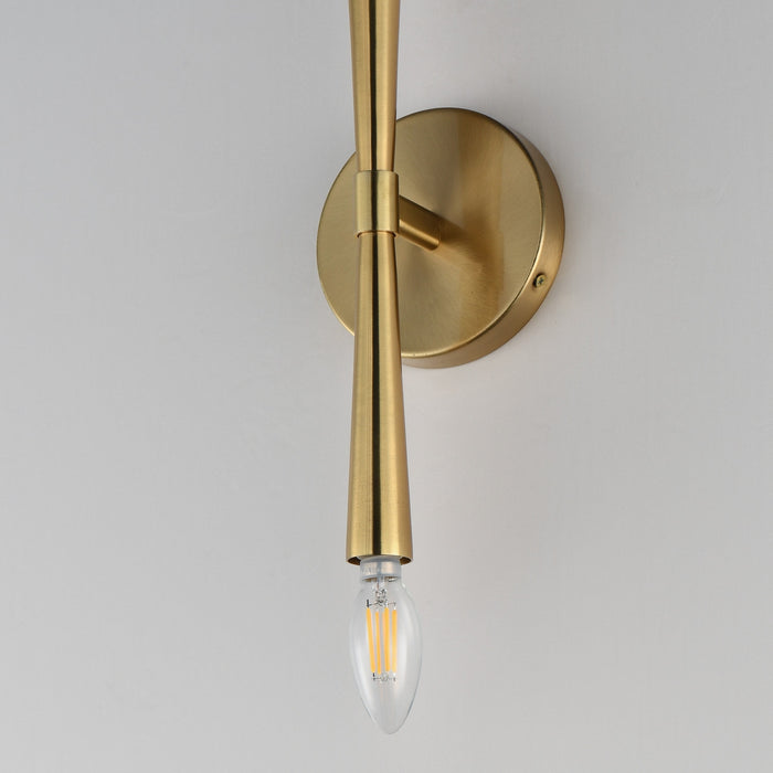 Maxim - 24620SBR - Two Light Wall Sconce - Rome - Satin Brass