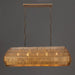 Maxim - 29185AB - Five Light Linear Pendant - Gilda - Antique Brass