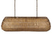 Maxim - 29185AB - Five Light Linear Pendant - Gilda - Antique Brass