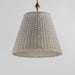 Maxim - 21487WWTNAB - One Light Pendant - Baja - Natural Aged Brass