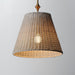 Maxim - 21487WWTNAB - One Light Pendant - Baja - Natural Aged Brass