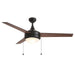Maxim - 88793BK - 52" Ceiling Fan - Trio - Black