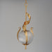 Maxim - 28712CRGL - One Light Pendant - Firenze - Gold Leaf