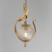 Maxim - 28712CRGL - One Light Pendant - Firenze - Gold Leaf
