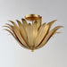 Maxim - 28710GL - Three Light Semi Flush/Pendant Convertible - Firenze - Gold Leaf