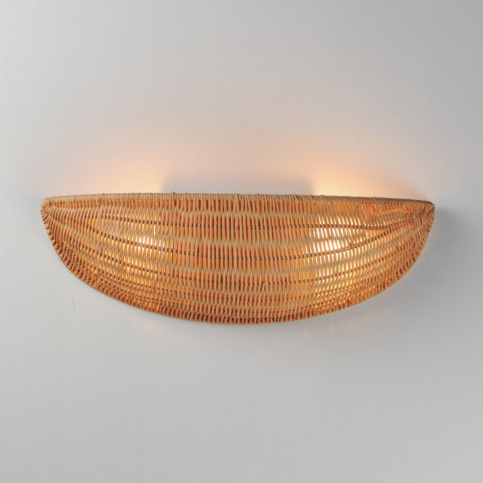 Maxim - 14310NANAB - Two Light Wall Sconce - Bower - Natural Aged Brass