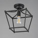 Maxim - 25311BK - One Light Pendant / Semi-Flush - Clifton - Black