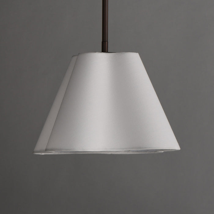 Maxim - 18101WTOI - One Light Pendant - Saxon - Oil Rubbed Bronze