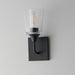 Maxim - 12881CLBK - One Light Wall Sconce - Hudson - Black