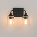 Maxim - 12882CLBK - Two Light Bath Vanity - Hudson - Black