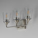 Maxim - 12883CLSN - Three Light Bath Vanity - Hudson - Satin Nickel