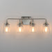 Maxim - 12884CLSN - Four Light Bath Vanity - Hudson - Satin Nickel