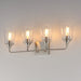 Maxim - 12884CLSN - Four Light Bath Vanity - Hudson - Satin Nickel