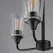 Maxim - 12873CLBK - Three Light Chandelier - Hudson - Black